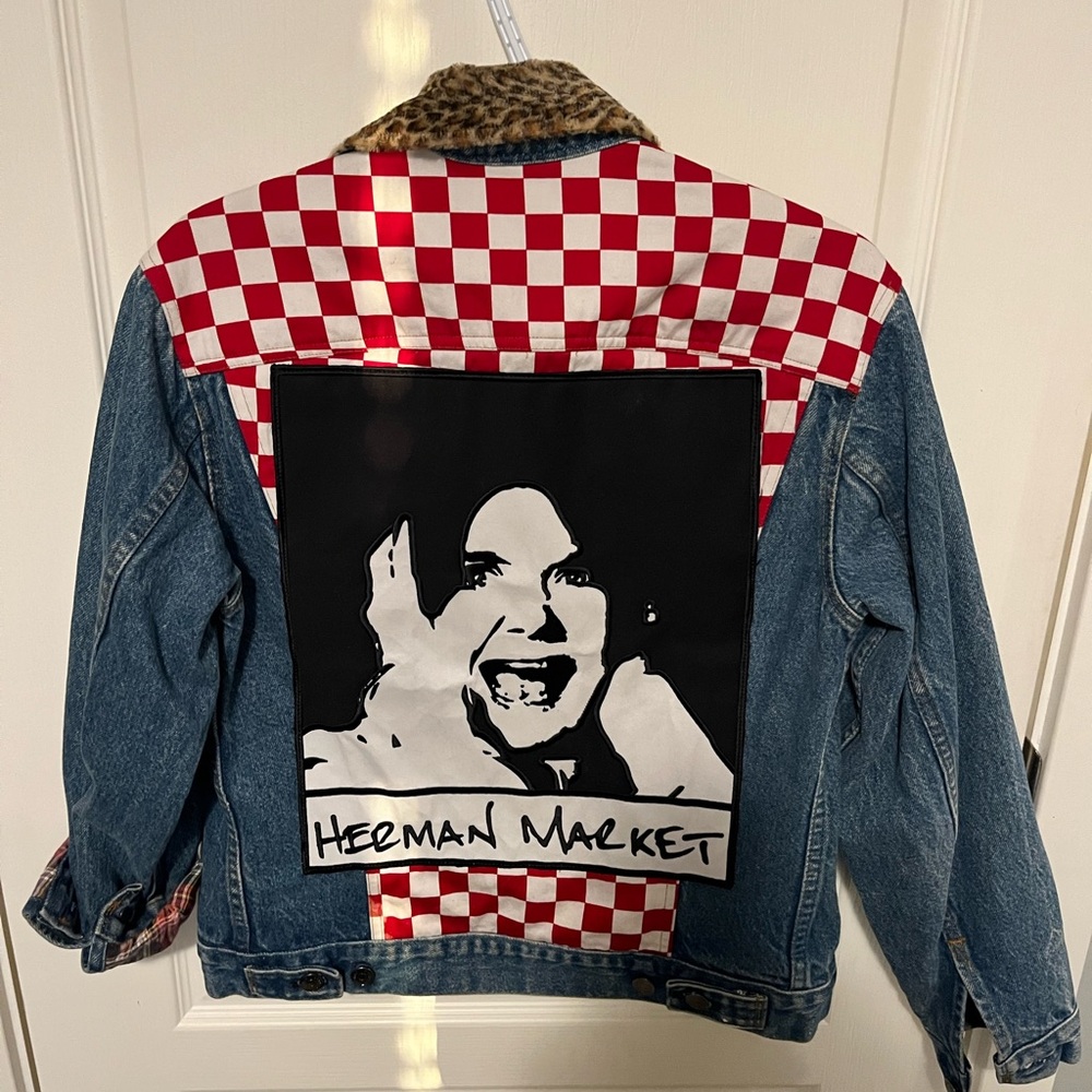 Herman Market patchwork denim jacket ✨ - Picture 12 of 14